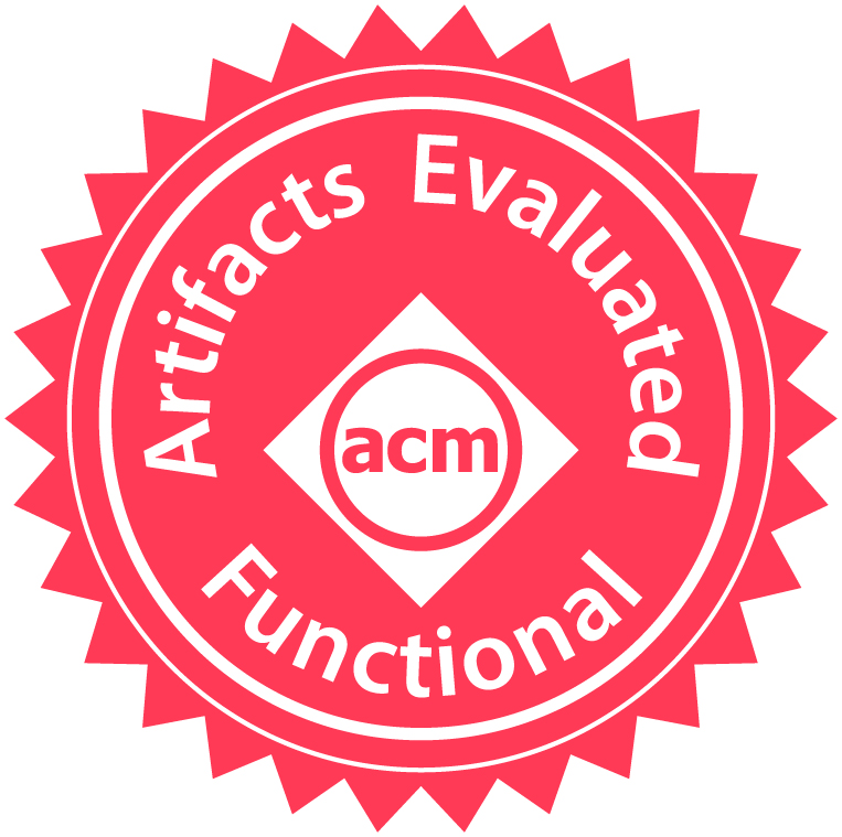 SIGCOMM Artifacts Evaluation functional badge